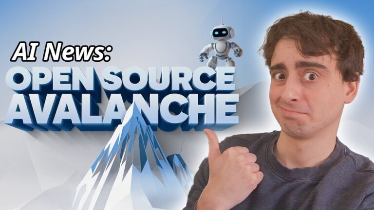 Open Source Avalanche! MEGA AI News Dump – Are you ready?