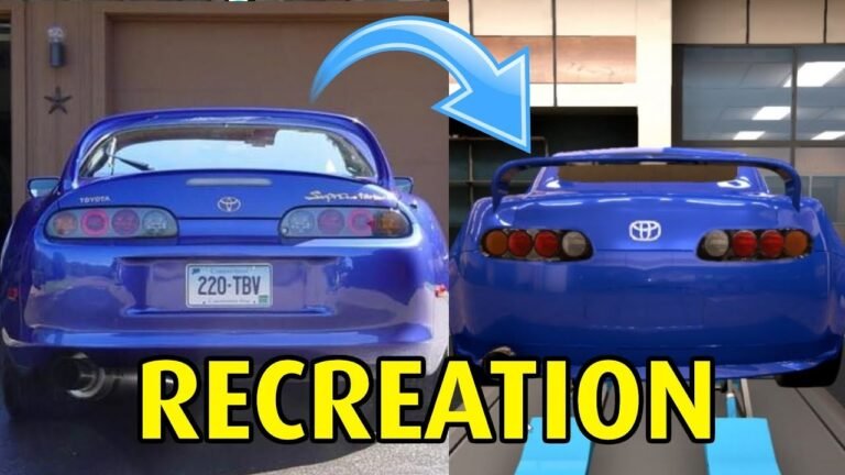 MK4 Supra Recreated in Automation/BeamNG Drive!