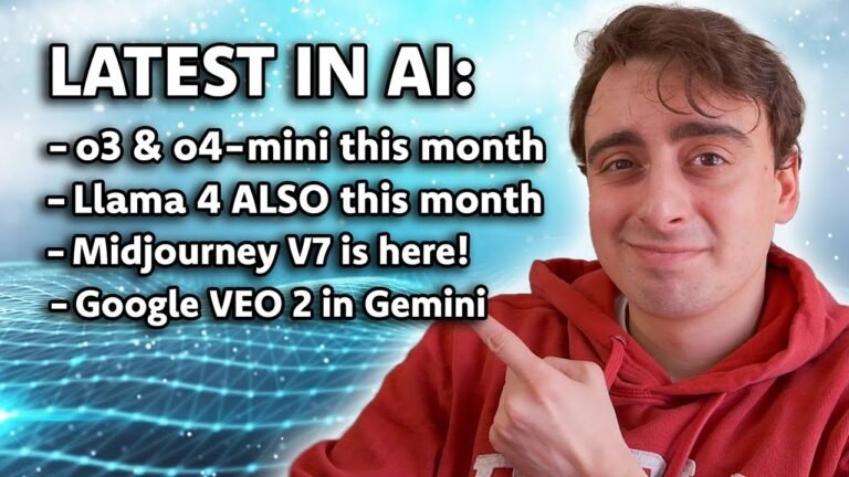 This Month is HUGE! o3 & o4 mini, Llama 4, VEO 2 in Gemini & Much More!