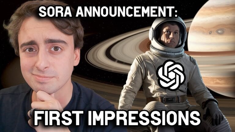 Open AI SORA is Public! | First Impressions & Thoughts