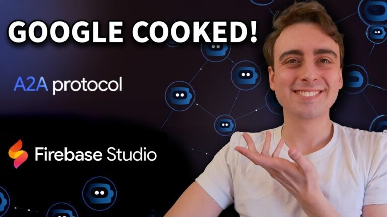 Google has COOKED once more! Firebase Studio, Agent Space, & More!