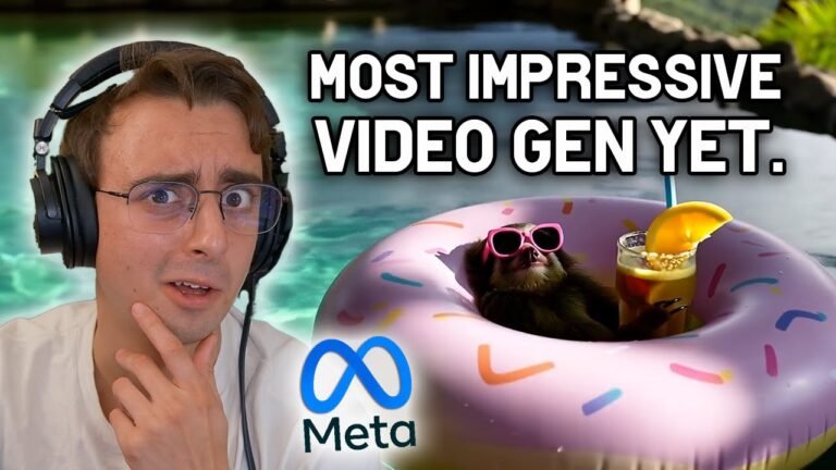 Meta Announces the “World’s Best” AI Video Generator. No Joke.