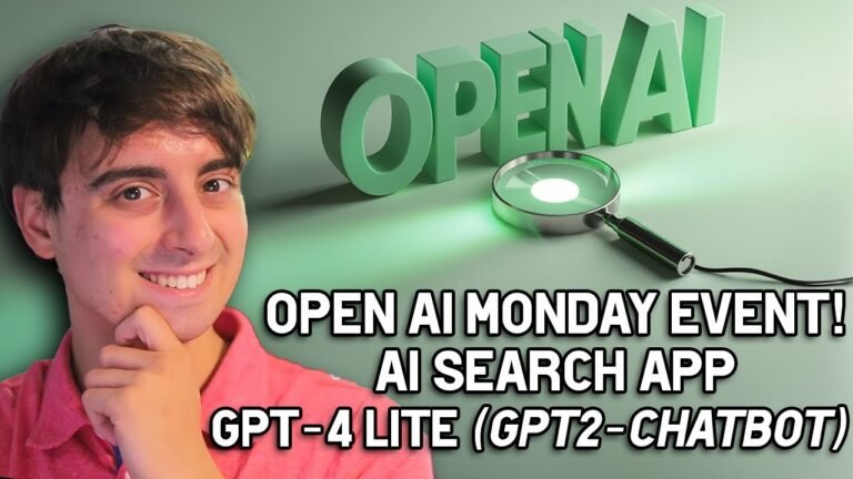 Leaked Info Reveals BIG Open AI Event on Monday