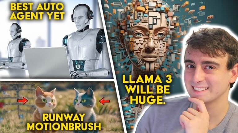 Zucc Announces Llama 3, Auto Agents with POWER & More!