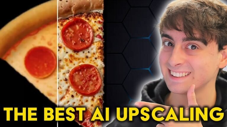The BEST AI Upscaler I’ve Seen to Date!