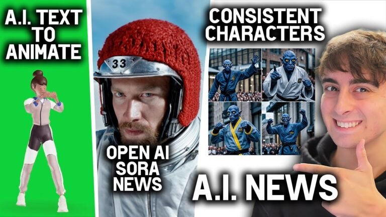 AI Characters: Animation, Consistency, & Video!