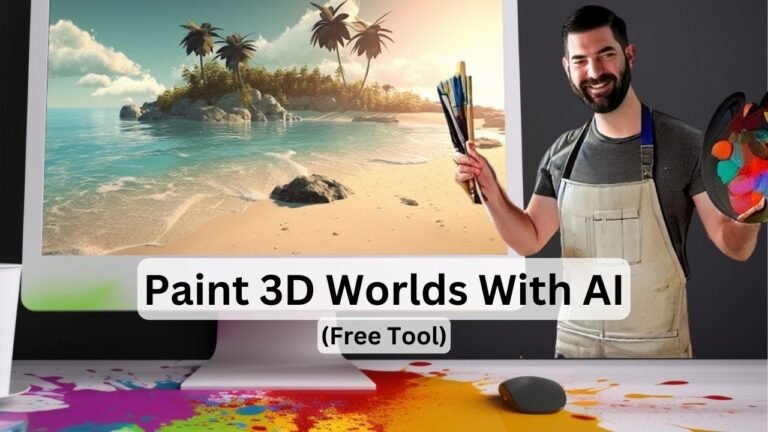Free AI Art Tool Let’s You Build 3D Worlds!