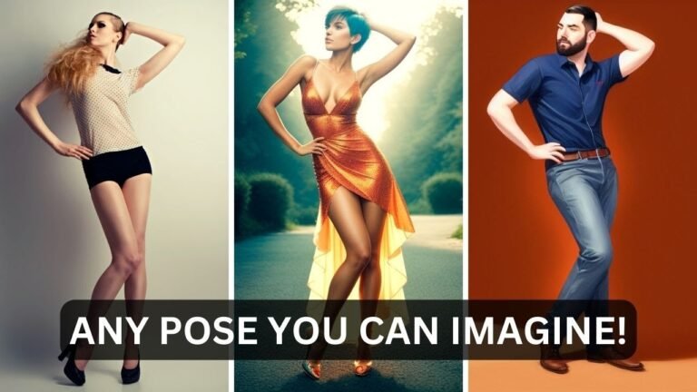 “Borrow” Any Pose For Your AI Art! (Easy Tutorial)