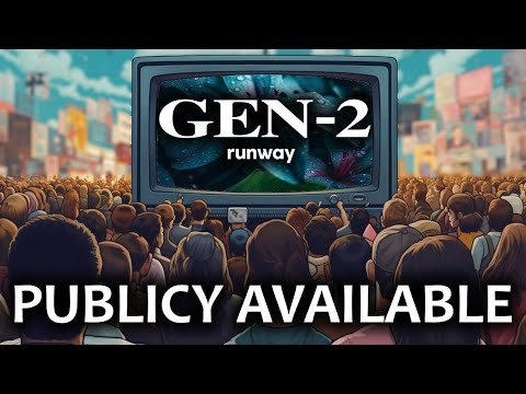 AI Video News! Gen-2 Text to Video Generator AI is PUBLIC!