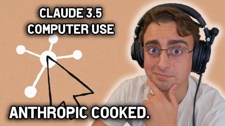 Bigger than Open AI o1 – Claude 3.5 Agentic Computer Use
