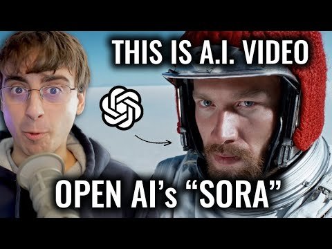 Open AI Releases the BEST AI Video Generator BY FAR. Sora Text to Video
