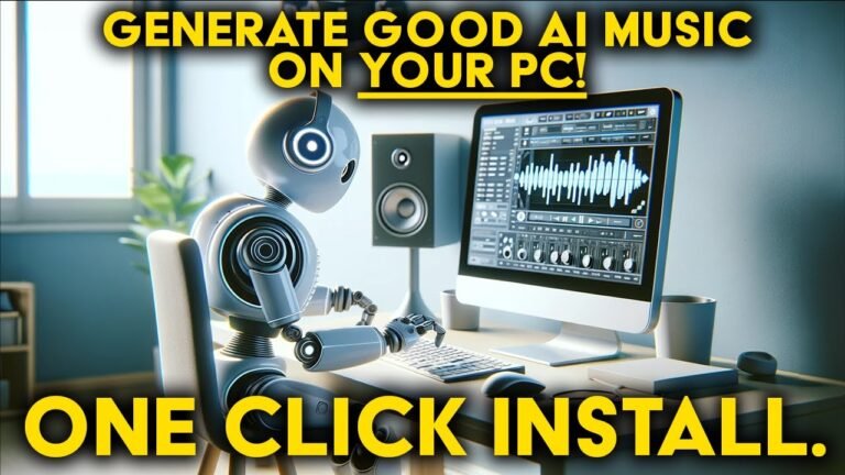 The “Stable Diffusion” of AI Music & Audio! Free, Local, One Click Install!