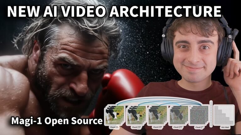 Open Source AI Video BEAST! Magi -1 Autoregressive AI Video Gen
