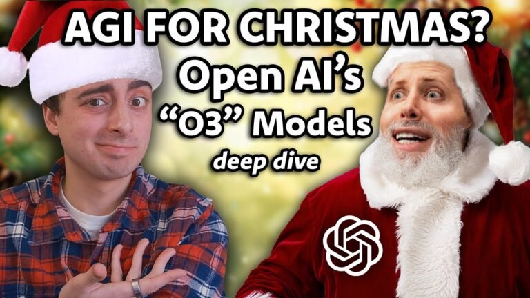 Open AI O3 Models – Did Sam Deliver AGI for Christmas?