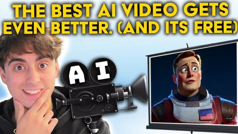 New Free AI Video Generator Impressed me!