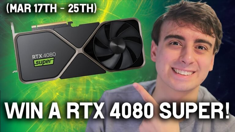 I’m Giving Away an RTX 4080 Super!