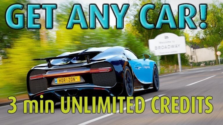 FORZA HORIZON 4 UNLIMITED CREDITS IN 3 min RACE! (SAFE GLITCH)