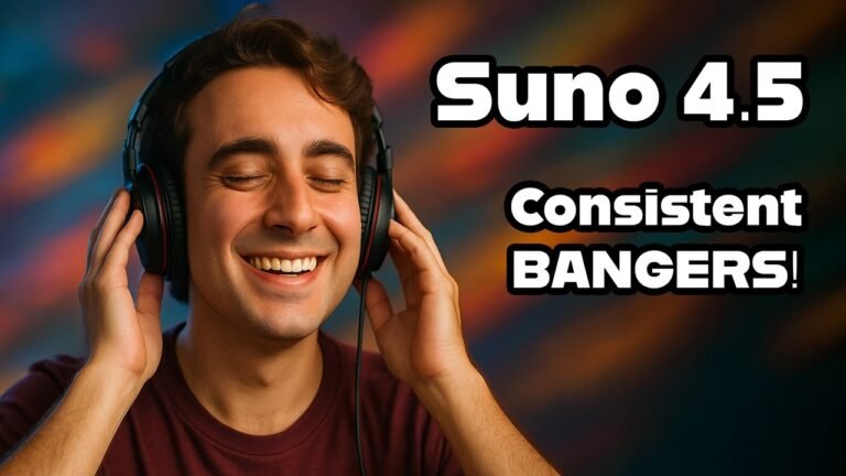 AI Music that Delivers bangers Consistently | Suno AI 4.5