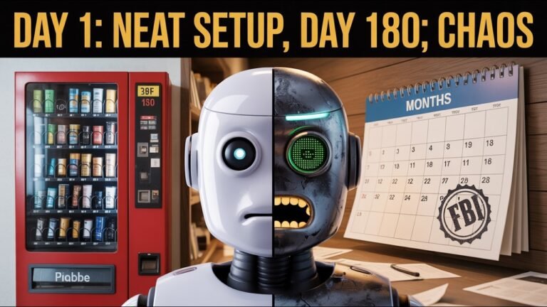 Longterm AI Stability: Agents run a Vending Machine for 6 Months… Then Call the FBI