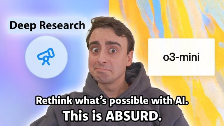 The World isn’t Ready for AI this Capable.. Dive into Open AI o3 mini & Deep Research