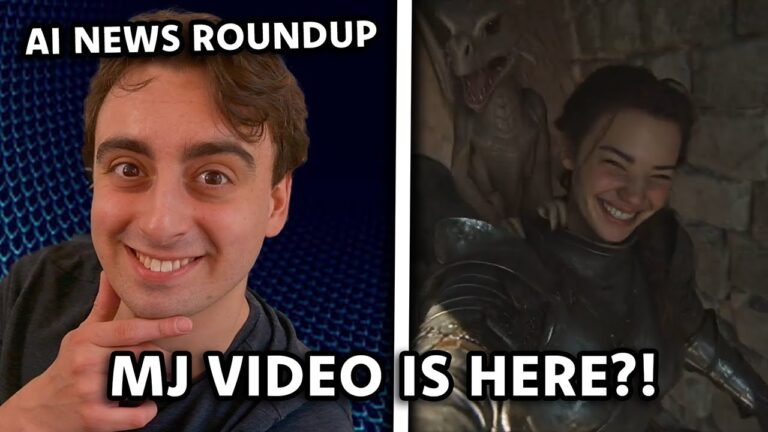 A Sneak Peak at Midjourney Video! & MORE! – AI News