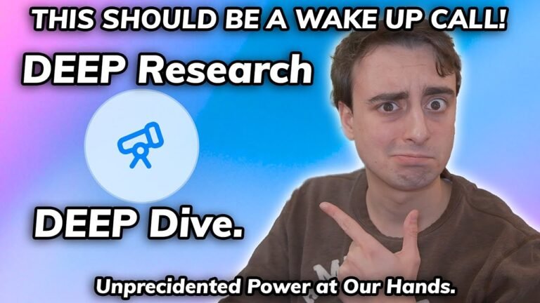 DEEP Thoughts into Open AI’s DEEP Research feature